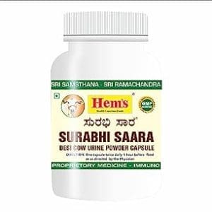 Surabhi Saara - Desi Cow Urine Powder Capsule (100 Capsules)